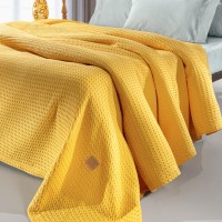 Κουβέρτα Vivid Yellow 230x260