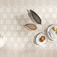 Σετ Τραπεζομάντηλο Rabat Linen 160x250 + 10 Πετσέτες Φαγητού