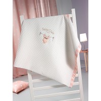 Κουβέρτα Bebe Audrey Πικέ 110x150