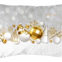 Χριστουγεννιάτικο διακοσμητικό μαξιλάρι με γέμιση 4020 30x45