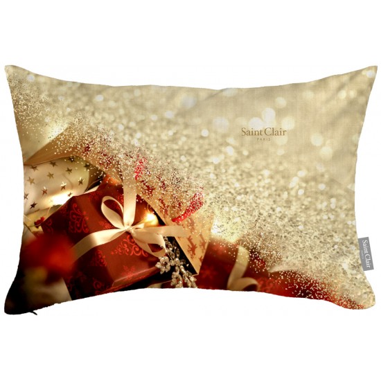 Χριστουγεννιάτικο διακοσμητικό μαξιλάρι με γέμιση 4025 30x45
