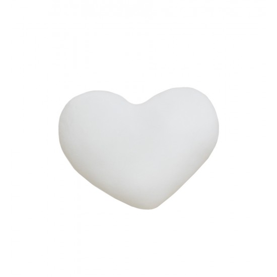 Μαξιλαράκι Διακοσμητικό Heart Ivory 30x30