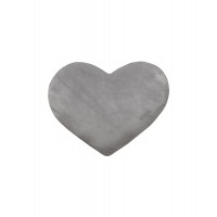 Μαξιλαράκι Διακοσμητικό Heart Silver 30x30