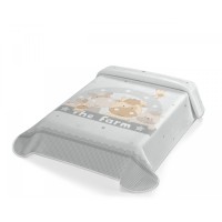 ΚΟΥΒΕΡΤΑ ΙΣΠΑΝΙΑΣ ΚΟΥΝΙΑΣ 110X140 BELPLA STER 664 GREY
