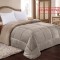 ΚΟΥΒΕΡΤΟΠΑΠΛΩΜΑ KING SIZE 240X260 ADAM HOME (805) TAUPE