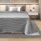 ΚΟΥΒΕΡΤΑ ΠΙΚΕ ΜΟΝΗ 170Χ240 ADAM HOME  GREY