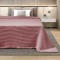 ΚΟΥΒΕΡΤΑ ΠΙΚΕ ΜΟΝΗ 170Χ240 ADAM HOME  OPAL ROSE