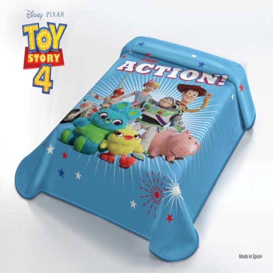 ΚΟΥΒΕΡΤΑ ΜΟΝΗ 160X220 DISNEY ΙΣΠΑΝΙΑΣ BELPLA TOY STORY