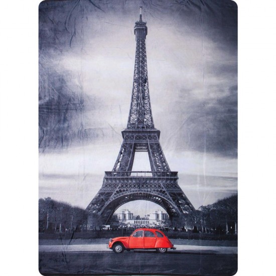 Κουβέρτα 3D Eiffel Καναπέ Σαλόνι