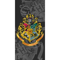 Πετσέτα Θαλάσσης Βαμβακερή Βελούδινη Harry Potter 320gsm