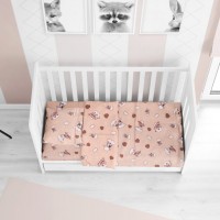 ΣΕΝΤΟΝΙΑ ΕΜΠΡΙΜΕ ΣΕΤ 3 τεμ bebe Προβατάκι 07 120Χ160 Beige Flannel cotton 100%