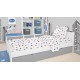 ΣΕΝΤΟΝΙΑ ΕΜΠΡΙΜΕ ΣΕΤ 3 τεμ kids Star 102 160Χ240 Blue Cotton 100%