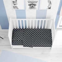 ΣΕΝΤΟΝΙΑ ΕΜΠΡΙΜΕ ΣΕΤ 3 τεμ bebe Windows 175 120Χ160 Dark blue-White Cotton 100%