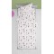 ΣΕΝΤΟΝΙΑ ΕΜΠΡΙΜΕ ΣΕΤ 3 τεμ kids Lily & Deer 179 160X240 White-Pink Cotton 100%