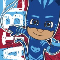 ΠΕΤΣΕΤΑ ΘΑΛΑΣΣΗΣ ΒΕΛΟΥΤΕ DISNEY PJ Masks 28 70X140 Digital Print 100% Cotton