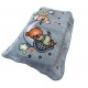 ΚΟΥΒΕΡΤΑ ΒΕΛΟΥΤΕ ΠΟΛΥΤΕΛΕΙΑΣ bebe Crescent Moon 33 110X140 Light Grey 100% Polyester