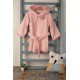 ΜΠΟΥΡΝΟΥΖΙ Με Κέντημα bebe Baby Bear 162 SIZE:02 Ροζ 100% Cotton