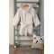 ΜΠΟΥΡΝΟΥΖΙ Με Κέντημα bebe Dreaming Elephant 168 SIZE:02 Λευκό 100% Cotton