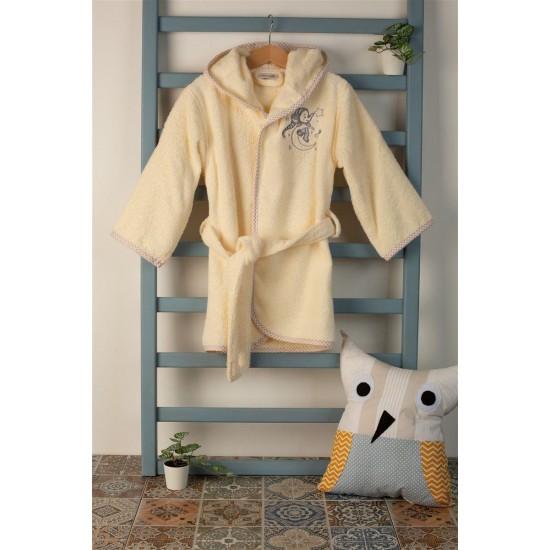 ΜΠΟΥΡΝΟΥΖΙ Με Κέντημα bebe Dreaming Elephant 169 SIZE:04 Εκρού 100% Cotton