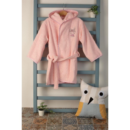 ΜΠΟΥΡΝΟΥΖΙ Με Κέντημα bebe Rabbit Girl 146 SIZE:04 Ροζ 100% Cotton