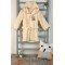 ΜΠΟΥΡΝΟΥΖΙ Με Κέντημα bebe Star Bear 153 SIZE:02 Εκρού 100% Cotton