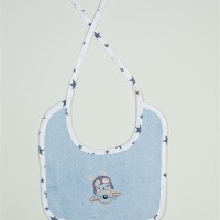 ΣΑΛΙΑΡΑ Με Κέντημα bebe Airplane 156 25X25 Σιελ 100% Cotton