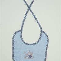 ΣΑΛΙΑΡΑ Με Κέντημα bebe Star Bear 151 25X25 Σιελ 100% Cotton