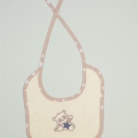 ΣΑΛΙΑΡΑ Με Κέντημα bebe Star Bear 153 25X25 Εκρού 100% Cotton