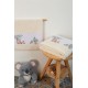 ΠΕΤΣΕΤΑ Με Ψηφιακή Εκτύπωση Σετ 2 τεμ bebe Forest 53 30X50,70X140 Εκρού 100% Cotton