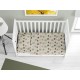 ΚΑΤΩΣΕΝΤΟΝΟ ΜΕ ΛΑΣΤΙΧΟ bebe Big Cats 27 0,70X1,40X0,15 Light Olive 100% Cotton Flannel