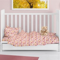 ΠΑΠΛΩΜΑΤΟΘΗΚΗ ΕΜΠΡΙΜΕ bebe Fox 52 120X160 Coral 100% Cotton Flannel