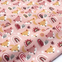 ΣΕΝΤΟΝΑΚΙ ΛΙΚΝΟΥ bebe Fox 52 80X110 Coral 100% Cotton Flannel