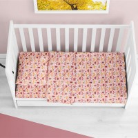 ΣΕΝΤΟΝΙΑ ΕΜΠΡΙΜΕ ΣΕΤ 3 τεμ bebe Fox 52 120X160 Coral 100% Cotton Flannel