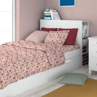 ΣΕΝΤΟΝΙΑ ΕΜΠΡΙΜΕ ΣΕΤ 3 τεμ kids Fox 52 160X240 Coral 100% Cotton Flannel