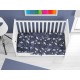 ΣΕΝΤΟΝΙΑ ΕΜΠΡΙΜΕ ΣΕΤ 3 τεμ bebe Galaxy Travel 90 120X160 Blue 100% Cotton Flannel