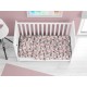 ΚΑΤΩΣΕΝΤΟΝΟ ΜΕ ΛΑΣΤΙΧΟ bebe Panda Bear 97 0,70X1,40X0,15 Pink 100% Cotton Flannel