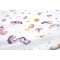 ΠΑΝΑ ΦΑΝΕΛΑ bebe Unicorn 105 80X80 White 100% Cotton Flannel