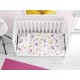 ΣΕΝΤΟΝΙΑ ΕΜΠΡΙΜΕ ΣΕΤ 3 τεμ bebe Unicorn 105 120X160 White 100% Cotton Flannel