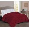 Κουβερτοπάπλωμα Γούνα-Sherpa 730 gsm 1830 Bordeaux 160X220 100% Polyester