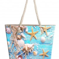 Τσάντα Θαλάσσης Starfish 16 40X45 Digital Print 100% Polyester