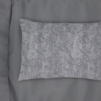Μαξιλαροθήκη bebe Premium Shadow 613 35X45 Dark Grey 100% Cotton