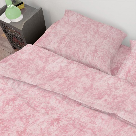 Σεντόνι 1 τεμ Premium Shadow 617 240X270 Pink 100% Cotton