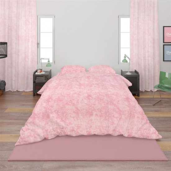 Σεντόνια Σετ 4 τεμ Premium Shadow 617 220X240 Pink 100% Cotton