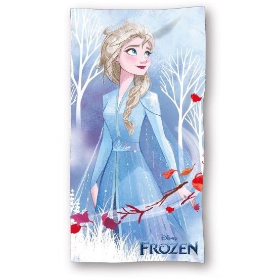 Πετσέτα Θαλάσσης Quick Dry Disney Home Frozen 10 70X140 Ice Blue 100% Microfiber