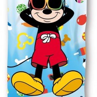 Πετσέτα Θαλάσσης Quick Dry Disney Home Mickey 01 70X140 Sky Blue 100% Microfiber