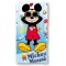 Πετσέτα Θαλάσσης Quick Dry Disney Home Mickey 01 70X140 Sky Blue 100% Microfiber