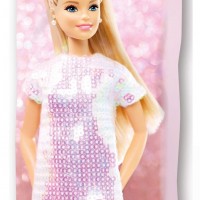 Πετσέτα Θαλάσσης Quick Dry Mattel Barbie 85 70X140 Digital Print Pink 100% Microfiber