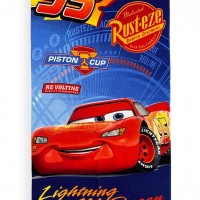 Πετσέτα Θαλάσσης Quick Dry Disney Home Cars 38 70X140 Blue 100% Microfiber