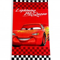 Πετσέτα Θαλάσσης Quick Dry Disney Home Cars 21 70X140 Red 100% Microfiber