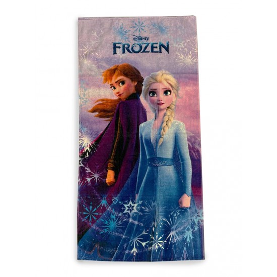 Πετσέτα Θαλάσσης Quick Dry Disney Home Frozen 22 70X140 Lilac 100% Microfiber